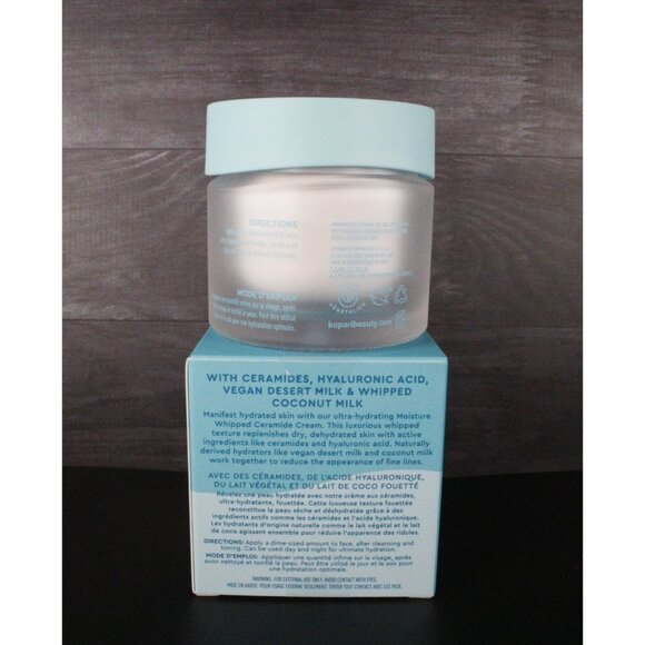Kopari Beauty Moisture Whipped Ceramide Cream 2.1oz Full Size NIB - Picture 5 of 7